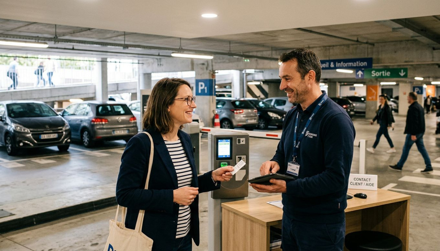 Pourquoi le contact client devient central dans la gestion des parkings